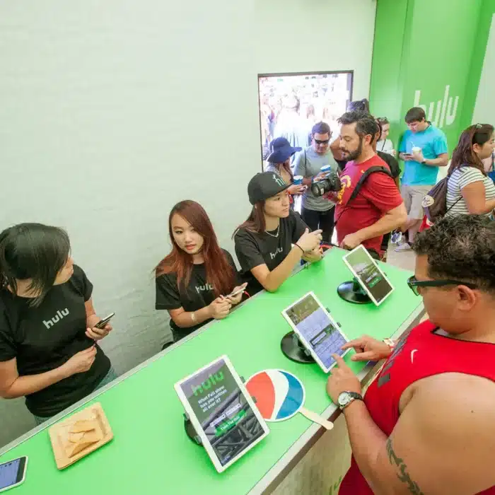 Hulu at the 2015 iHeartRadio Music Festival